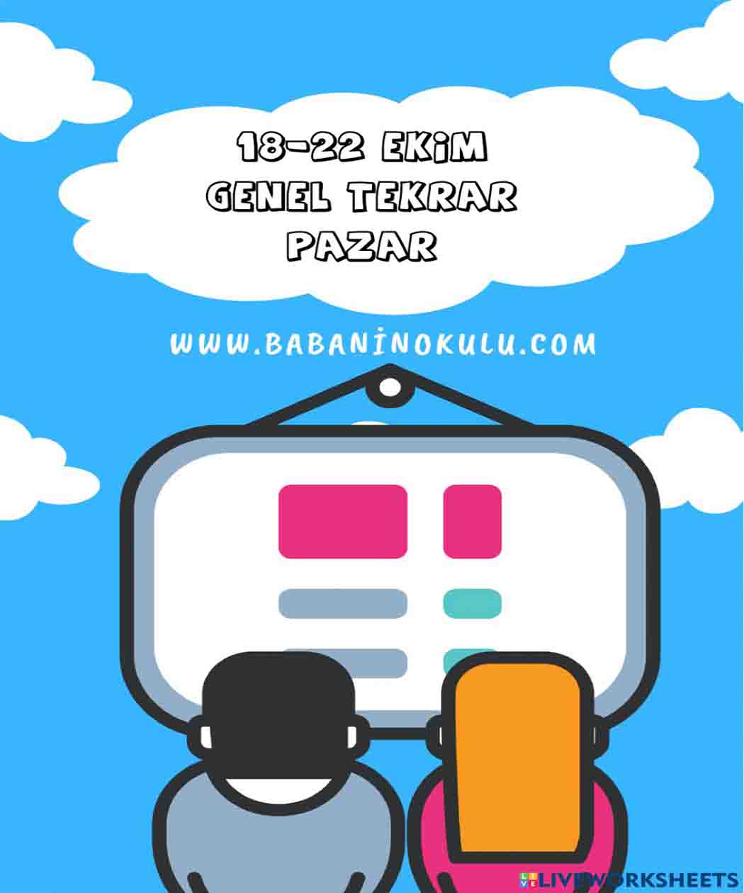 18-22 EKİM TEKRAR PAZAR