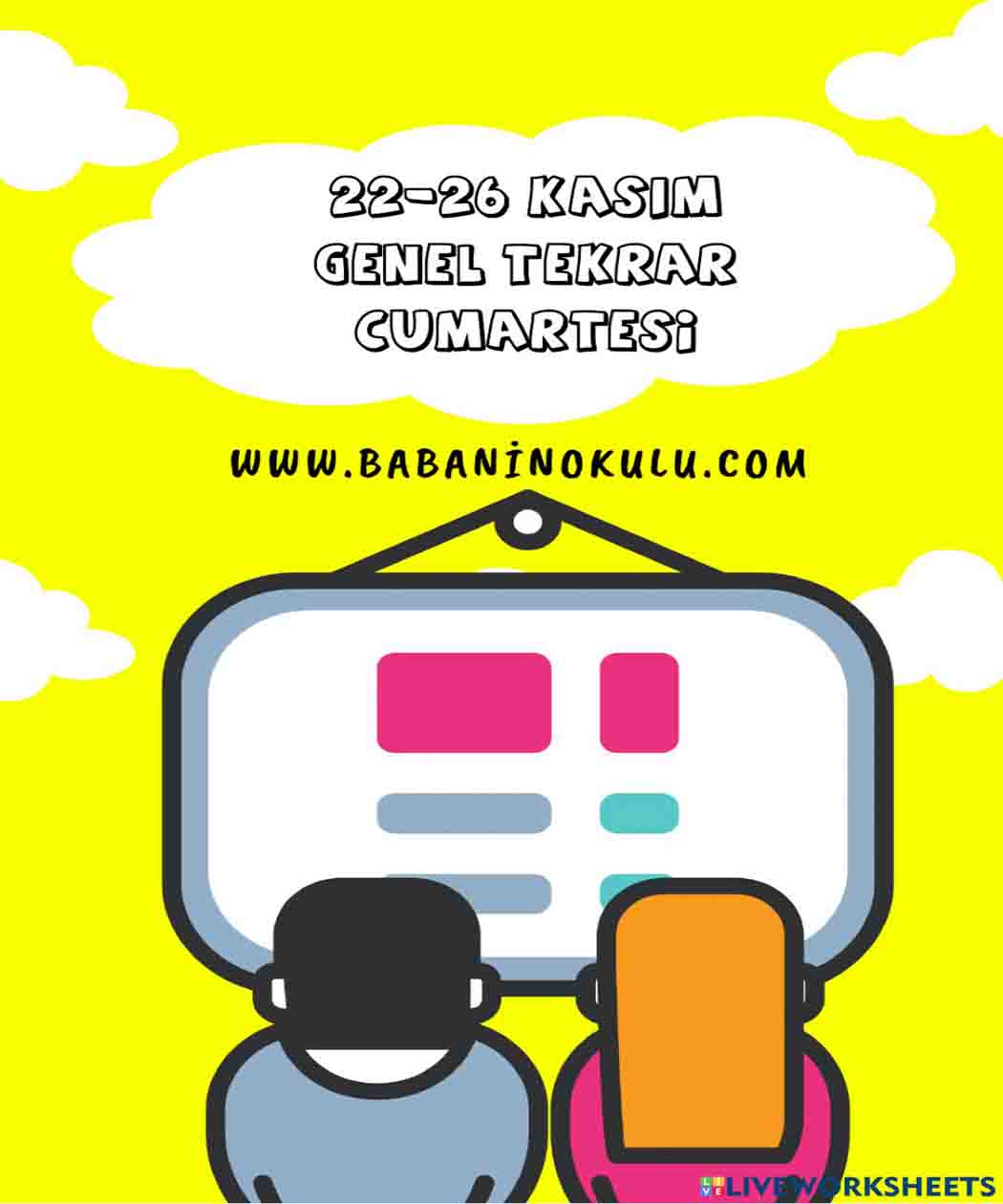 22-26 KASIM GENEL TEKRAR CUMARTESİ