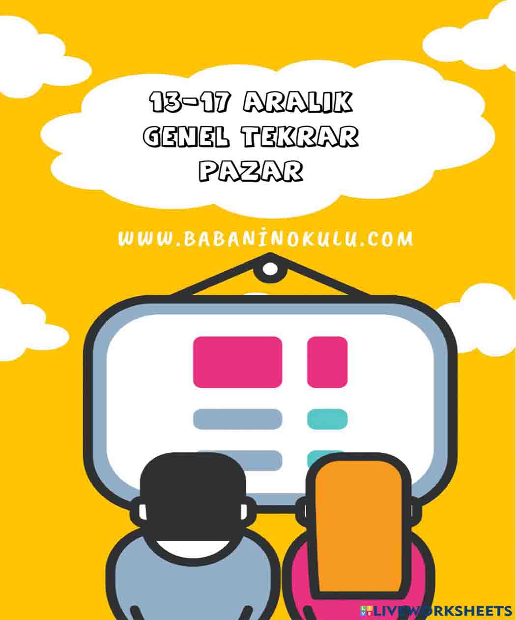 13-17 ARALIK GENEL TEKRAR PAZAR