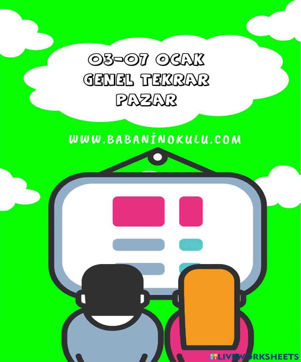 03-07 OCAK GENEL TEKRAR PAZAR