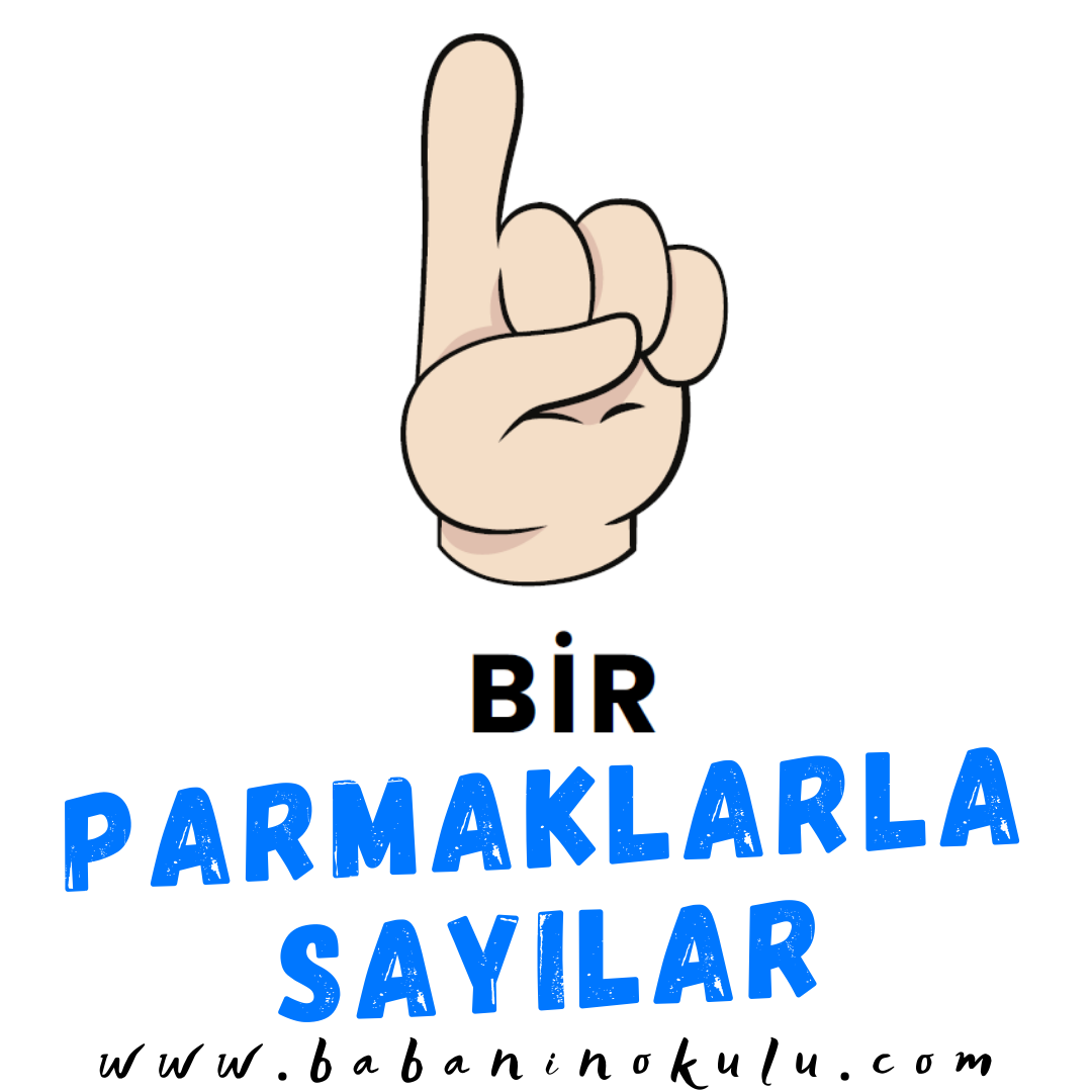 PARMAKLAR İLE SAYILAR