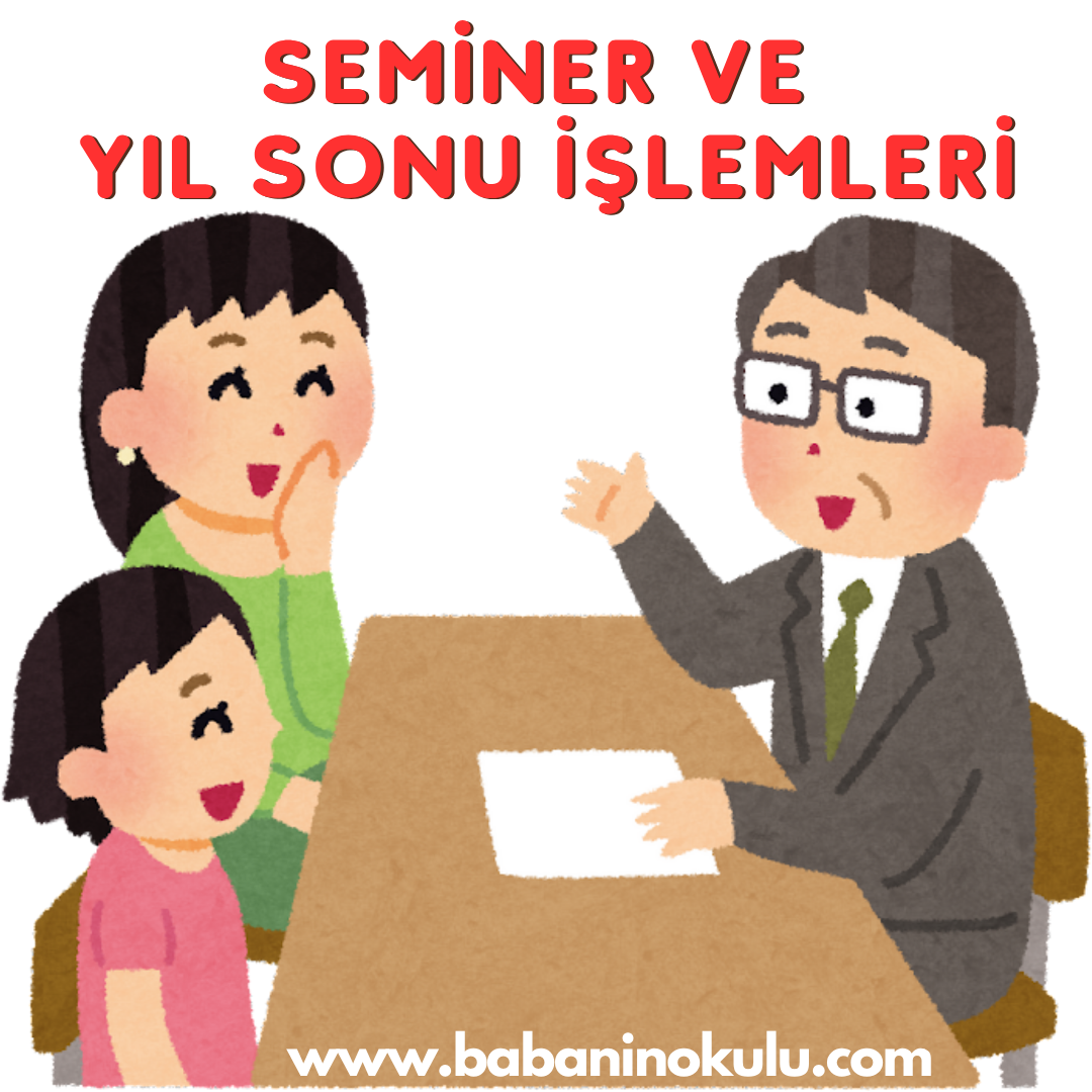 SEMİNERDE YAPILACAKLAR