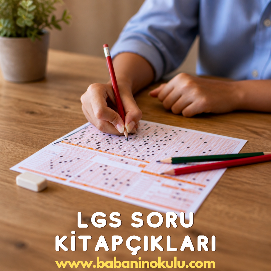 LGS SORU KİTAPÇIKLARI-SAYISAL-SÖZEL