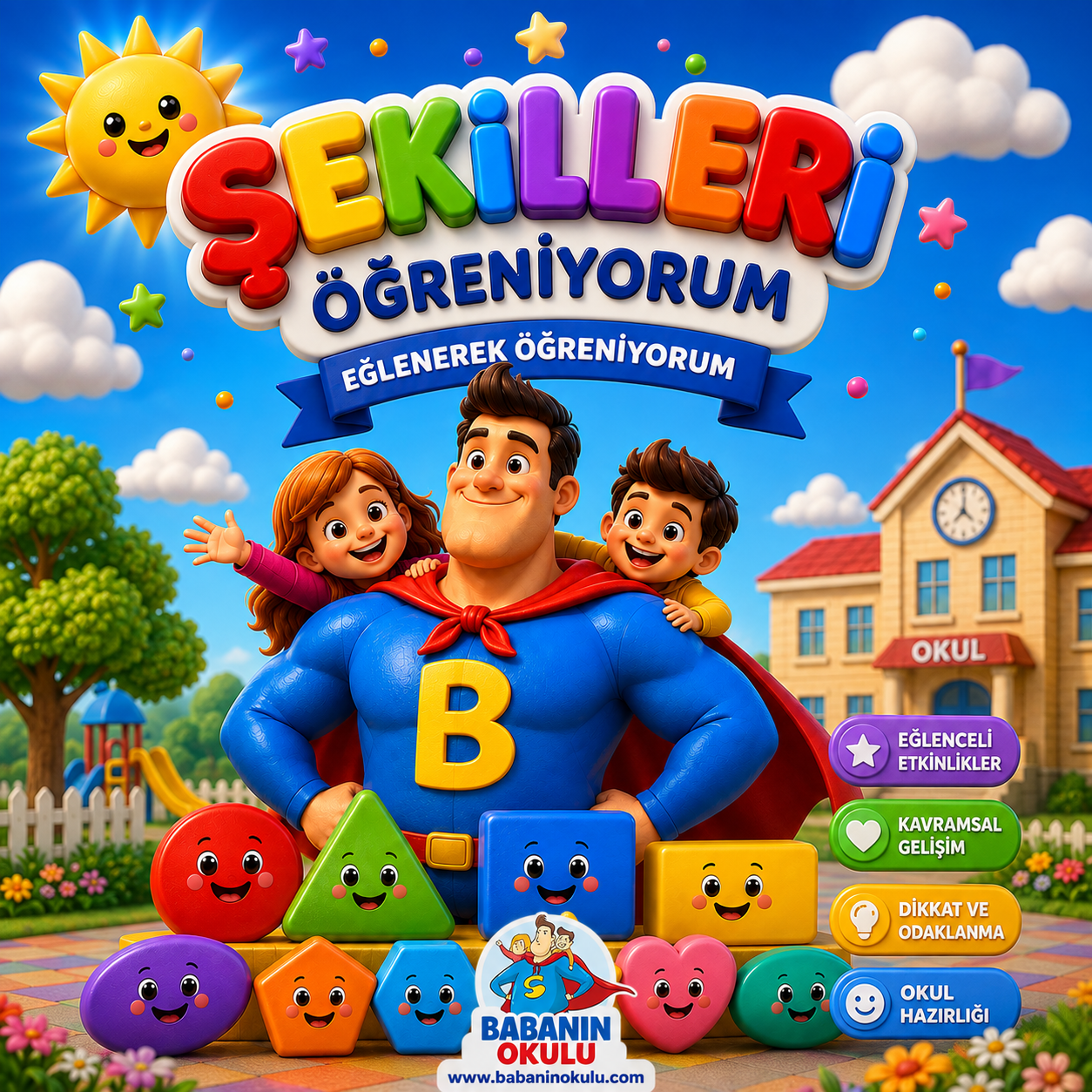 ŞEKİLLERİ ÖĞRENİYORUM