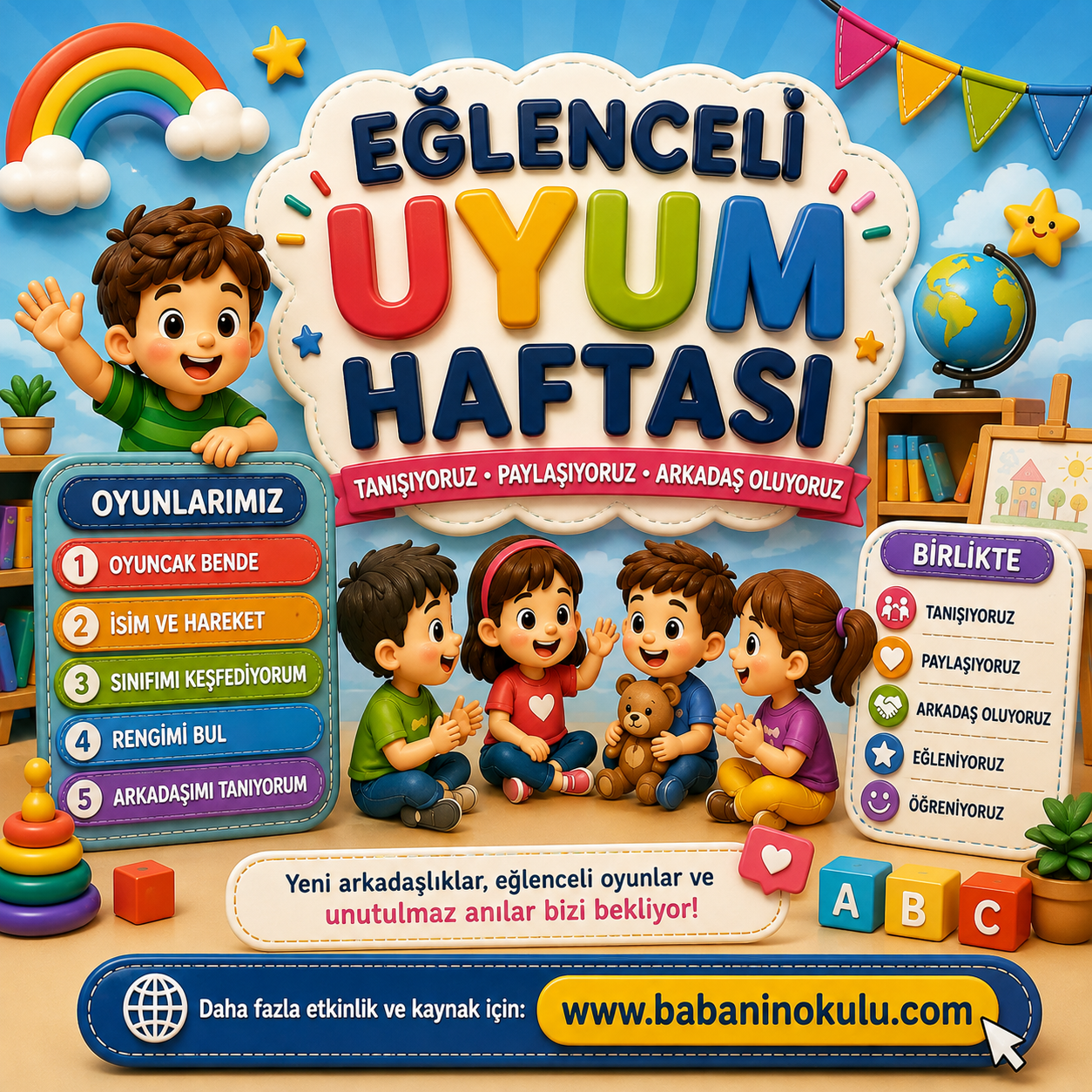 EĞLENCELİ UYUM HAFTASI