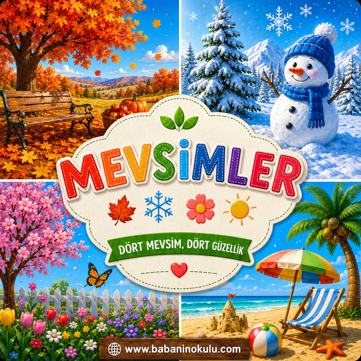 DÖRT MEVSİM-DÖRT GÜZELLİK