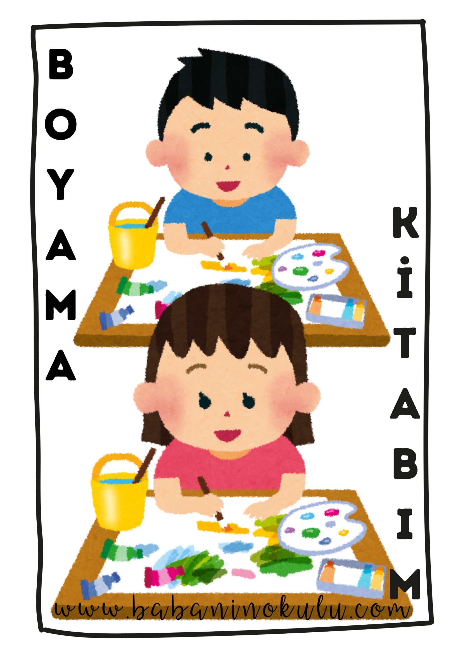 ÖRNEKLİ BOYAMA KİTABIM
