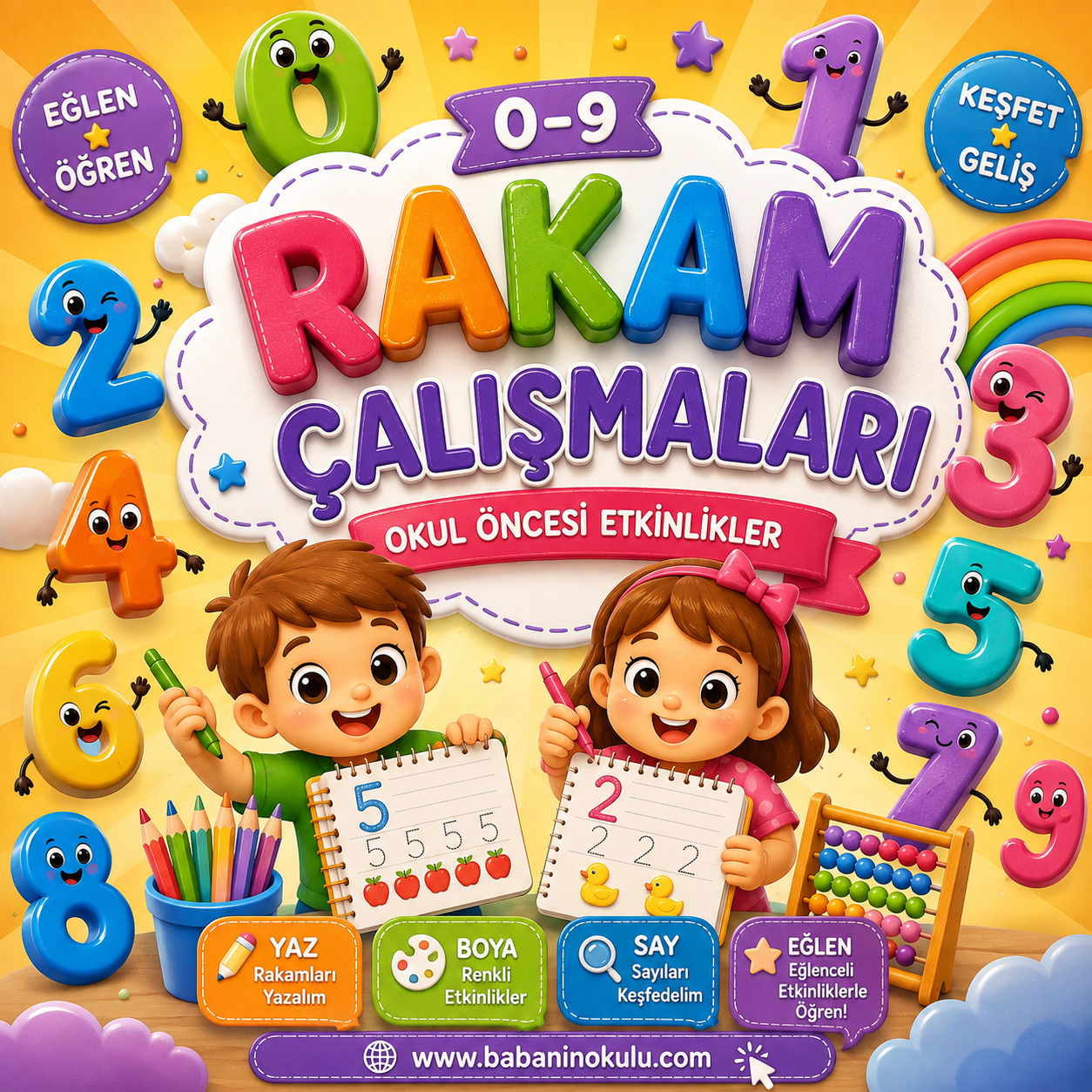 KAPSAMLI RAKAM ÇALIŞMALARI
