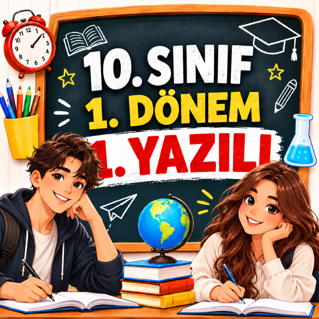 10. SINIF 1. DÖNEM 1. YAZILI HAZIRLIK SORULARI